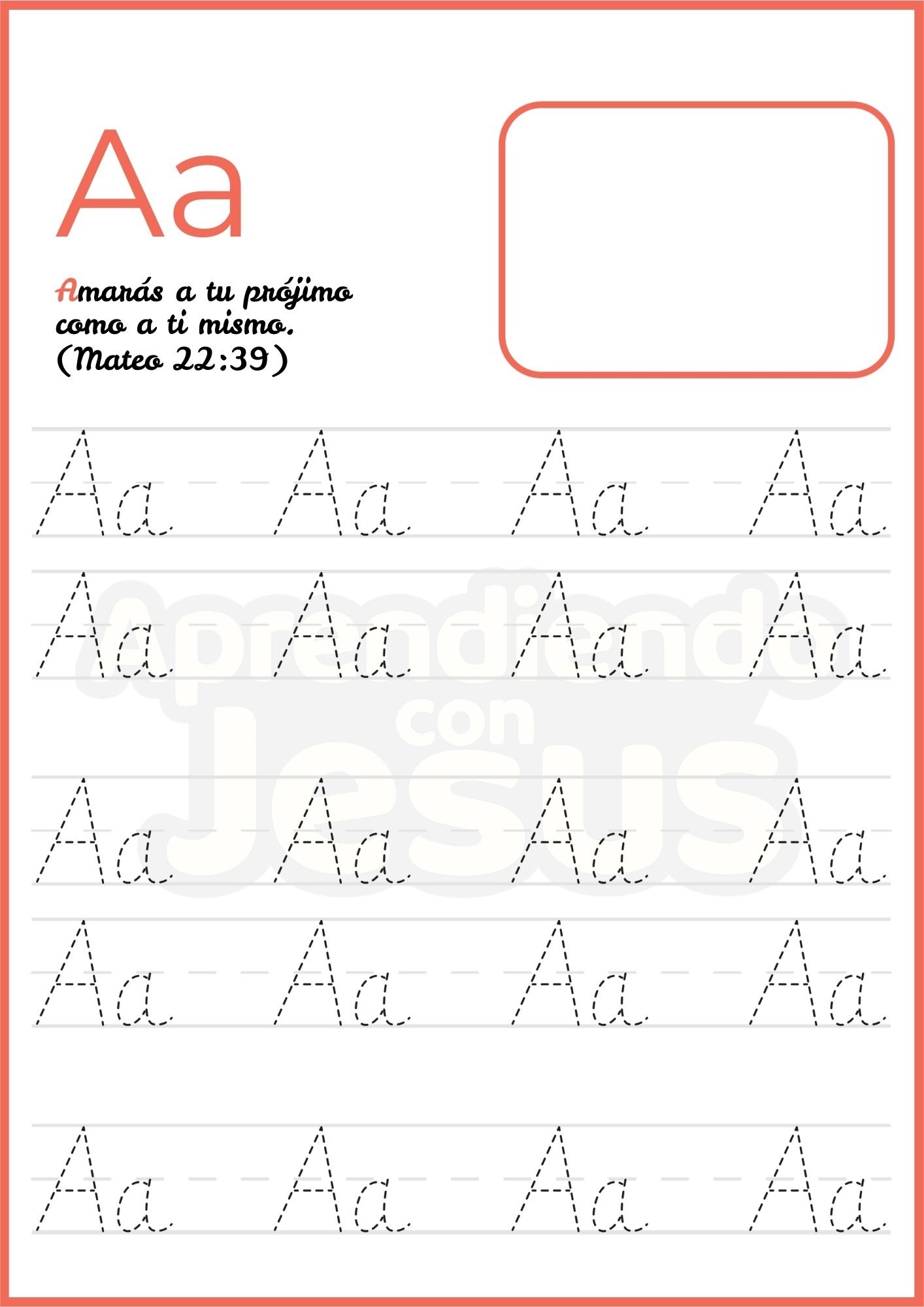 Caligrafia con Jesus