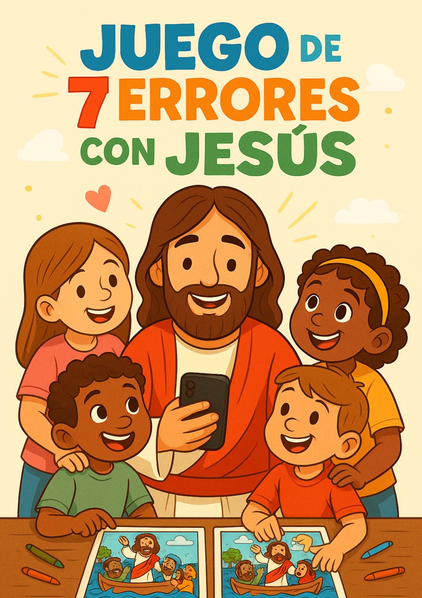 Juego de 07 errores